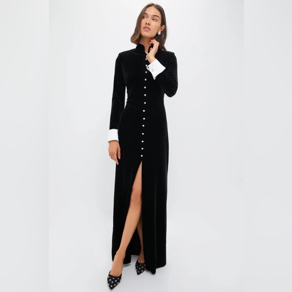 Tuckernuck Dresses & Skirts - Black Velvet Loretta Dress